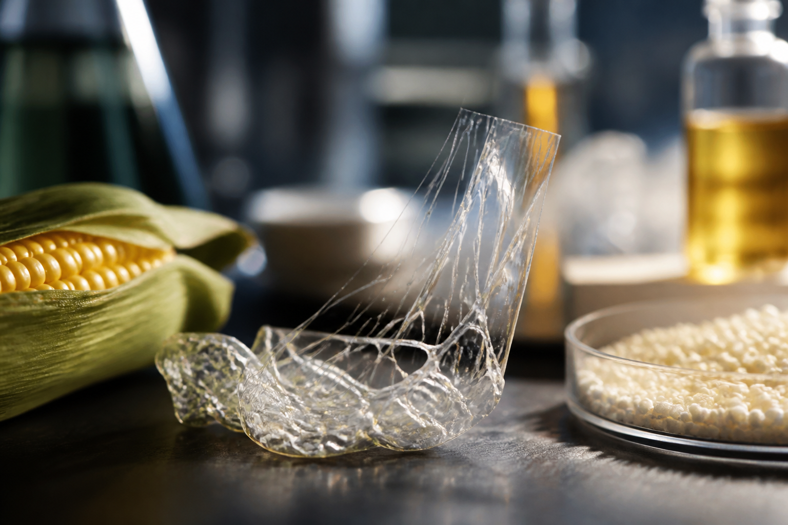 Inovasi Bioplastik Berbasis Protein Jagung Terinspirasi dari Sutra Laba-Laba