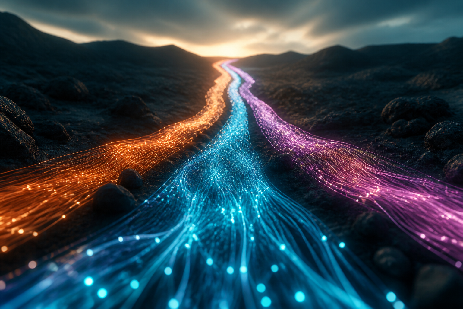 Inovasi Serat Optik 'Jalan Tol Tiga Jalur' Percepat Data AI Lima Kali Lipat