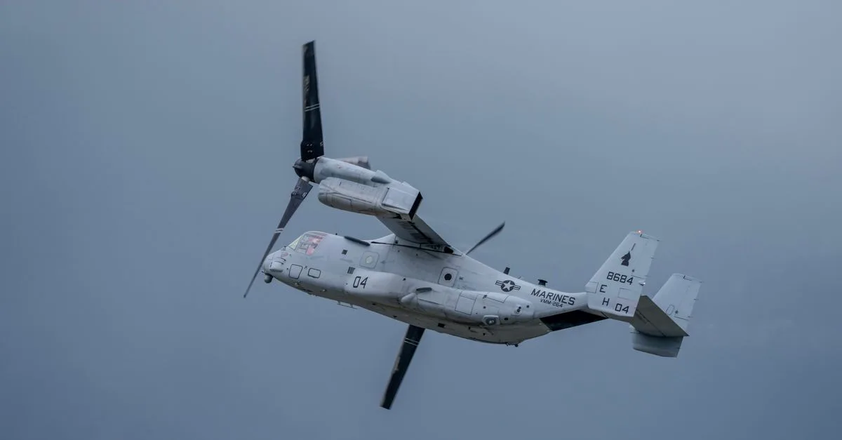 MV-22B Osprey Uji Coba Sebagai Peluncur Sonobuoy Untuk Peperangan Anti-Kapal Selam